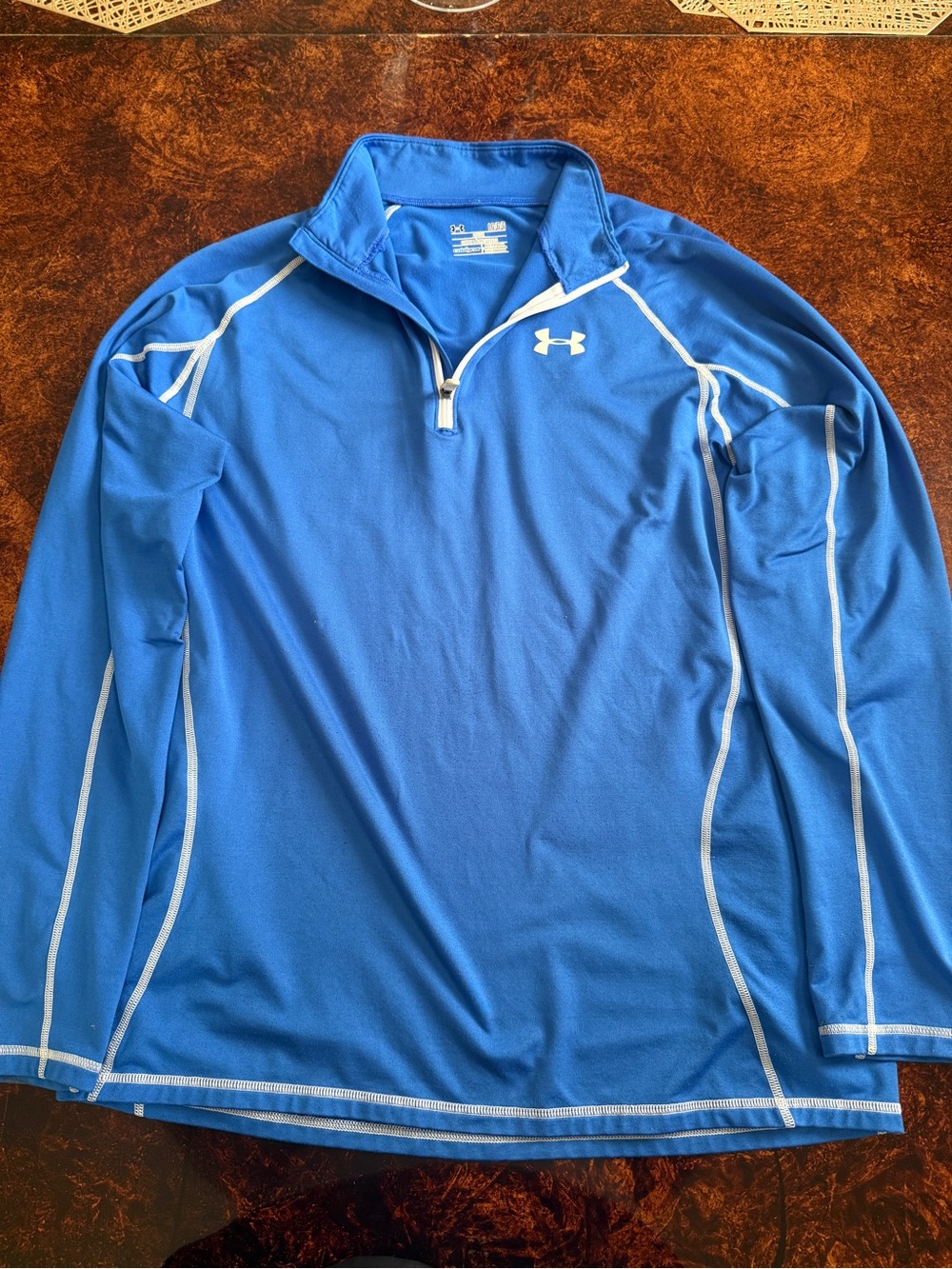 Under Armour Men’s Blue 1/4 Zip Performance Pullover